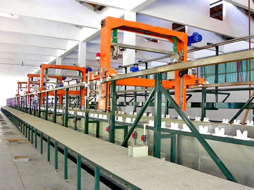 Galvanized equipment production line