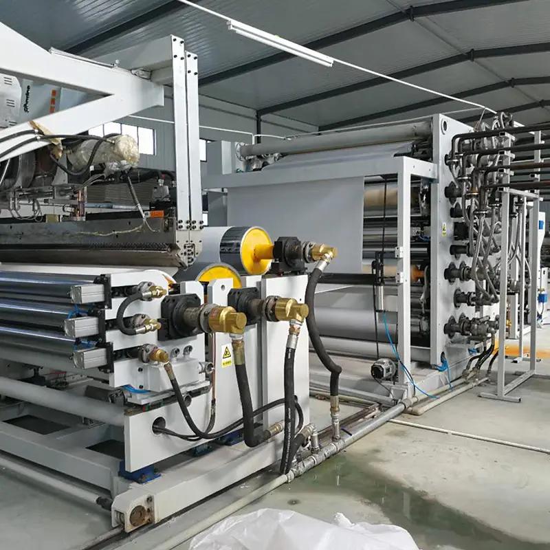 Plastic nonwoven metalized equipment