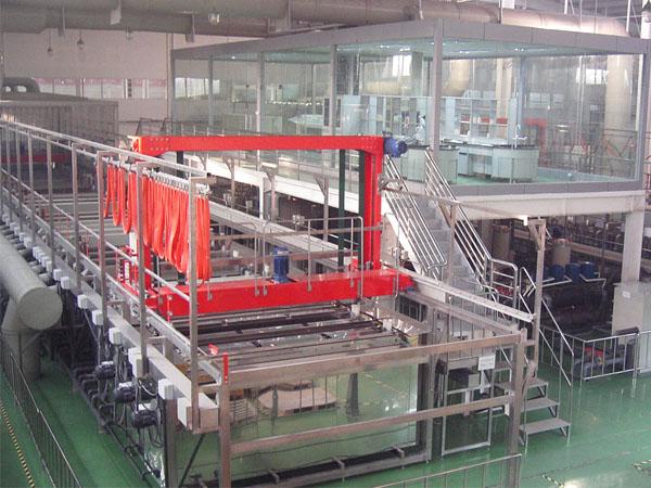 Tin plating equipment production line