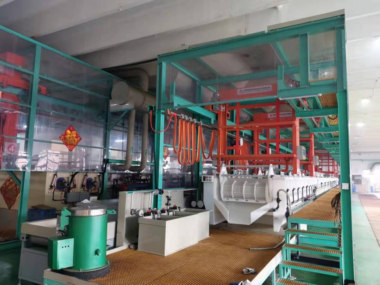 Roller plating nickel alloy equipment production line